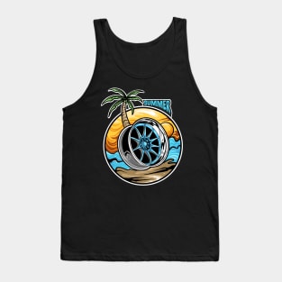 Summer wheel Tank Top